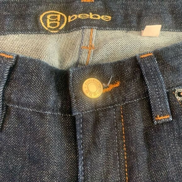 Bebe Caren Bootcut Dark Wash Jeans - Picture 8 of 10